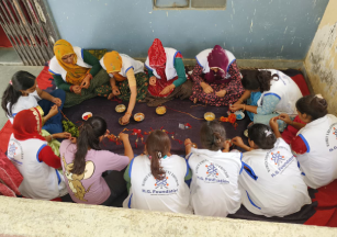 Inauguration of Stitching Centre at Hazaribagh